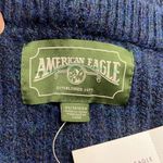 American Eagle  Outfitters NWT Vintage Green Label Blue Cropped Sweater Size XS Photo 5