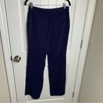 Rebecca Taylor ‎ navy blue pleated front straight leg trousers pants size 8 Photo 1