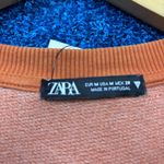 ZARA Metallica Sad But True Heavy Metal Band Crop Crewneck M Photo 3