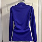 Under Armour  Women’s Purple Fitted ColdGear Mock Neck Fit and Flare Pullover-Med Photo 7