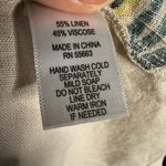 For Cynthia Painted Artsy Linen Dress Boho Sleeveless Artsy Summer Indie Europe Vacation Photo 7