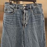 💕FAVORITE DAUGHTER💕 The Masha High Rise Wide Leg Jeans Long Beach Blue 31 NWOT Photo 12
