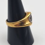 Vintage RS Covenant 18KT GE & CZ Ring (9) Gold Photo 2