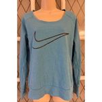 Nike Dri-fit Blue Pullover Sweatshirt Top Active Running Women's Size Small Photo 1
