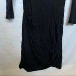EXPRESS  raglan sleeve t-shirt dress  xs black Photo 2