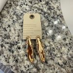 Anthropologie  Gold with Dots Earrings Photo 1