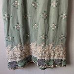 Cottagecore Boho Forest Fairy Womens Dress Medium Sequins Princess Event Party Green Photo 3