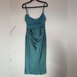 House Of CB  'Teia' Forest Draped‎ Corset Midi Dress NWOT size XL Photo 4