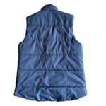 Bagatelle Quilted Vest Navy Size Small Toggles Zip Snap Button Cabin Lodge Fall Photo 5