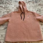 FILA Josephine Pink Sherpa Logo Hoodie Cropped Jacket, size M Photo 10