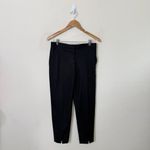 COS  Slim Tapered Wool Blend Pants Womens Trouser Black Size 4 Photo 1