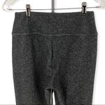 Theory  Yoke High Rise Ankle Length Legging in Grey Marled Compact Knit Photo 6