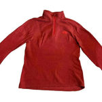 The North Face The Polartec Classic 1/4 Zip Long Sleeve Fleece Pullover Size Large Photo 0