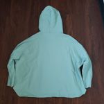Frank & Eileen  Womens Green Chic Feminine Cotton Oversized Hoodie Size Medium Photo 5