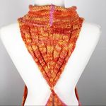 Free People NWT Knitted Crocket Laguna Tank in Clementine Large Photo 9