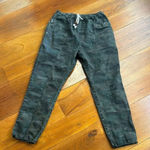 Sundry  Green Camo Drawstring Joggers Photo 0