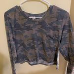 Tresics Camo Cropped Long Sleeve Photo 0
