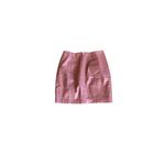 Free People  Brown Faux Leather Mini Skirt Photo 3