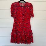 Tanya Taylor  Women’s 6 100% Silk Red Carti Dress New Photo 0