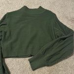 SheIn Olive Green Sweater Photo 4