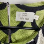 JULIE HAUS Silk Mermaid Print Ombre Straight Fit Mini Shift Dress Size 6 Green Photo 1