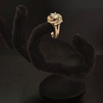 Vintage Rose Gold And Sterling Silver Ring Photo 1