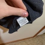 St. John  Collection Gray Tie Neck Knit Sweater Dress Long Sleeve Photo 4