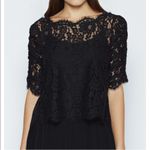 Joie  Fanny Smocked Sleeve Lace Top Photo 4