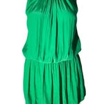 Ramy Brook Green Pleated Drop Waist blouse – Size XS Photo 0