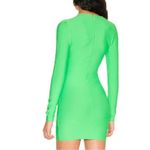 Revolve NWT Superdown  Sasha Bandage Mini Dress in Bright Green Size XXS Photo 2