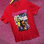 Goosebumps RL Stines Horror Series Book Cover Collage Tee L Photo 2