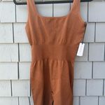 We Wore What  NWT Ribbed Active Romper Medium Photo 0