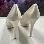 Brian Atwood  Peep Toe Bambola Leather 5'' High Heel Pumps Sz 8 Photo 11