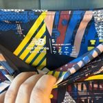 New Balance  Collection Logo Multi-Color Cropped Leggings, Size Small Photo 5