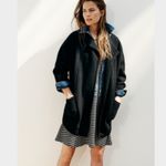 Madewell Black White Stripe Gallerist Fit Flare Dress Small Photo 16