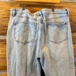 No Boundaries  Juniors Light Wash High Rise Destructed Mom Jeans Photo 4