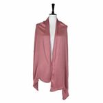 Women’s Bundle 3 Oblong Scarfs Solid Bright Jewel Colors Yellow Red Rose Pink Photo 2