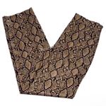 ZARA  Faux Leather High-rise Snake Print
Pants(Size XS) Photo 2