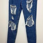 BDG  Urban Outfitters Mom High Rise Distressed Holey Denim Jeans size 25 Photo 1