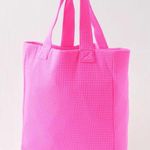 Aerie Terry Square Tote Bag Pink Photo 0