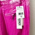 L'Agence  | Hot Pink Velvet Flared Lane Trouser Flare High Rise Viscose Blend | 2 Photo 8