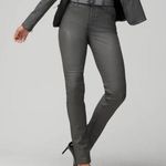 White House | Black Market High Rise Coated Skinny Jeans Gray Stretchy 8 WHBM Photo 0