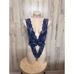 Avia Avid love blue bodysuit lingerie size medium Photo 1