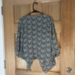 Forever 21 women floral green and Purple cardigan Photo 5