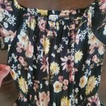 Love fire jumpsuit maxi dress combo size Xs in black cream and pink Purple Photo 3