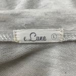 Luna E.  T-shirt Dress with Ruffle Sleeve Size Large Photo 3