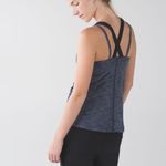 Lululemon Run for Gold Tank Top in Heathered Deep Navy Blue Photo 1