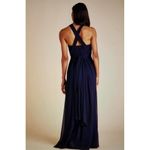 Birdy Grey Navy Blue GRACE Multi-Style Chiffon Gown Wedding Prom Formal Size M Photo 4