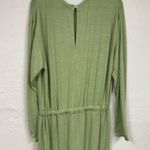 ASOS Sage Green Long Sleeve Jersey Knit Jumpsuit Womens 10 Tall Jogger Style Photo 10