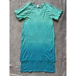 Free People Women's Palms Spring Eyelet Blue Green Dress Size Xs NWT Photo 7